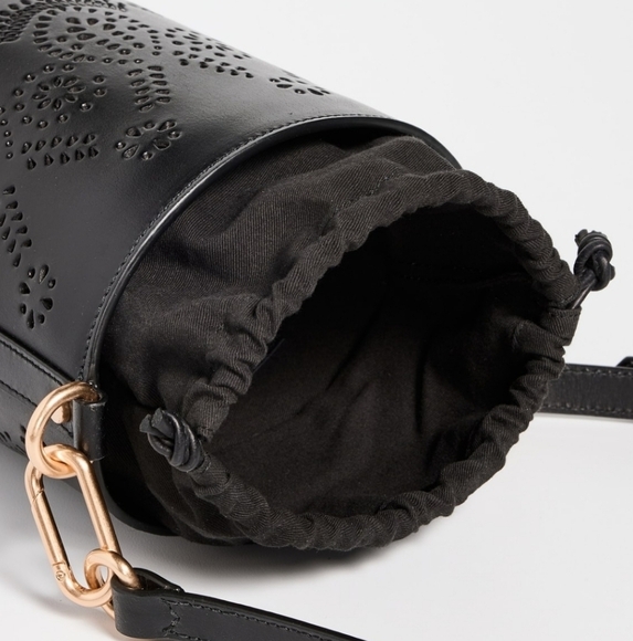 New Vanessa Bruno Holly Leather Mini Seau Limited Edition Black Bucket Handbag - Picture 9 of 16